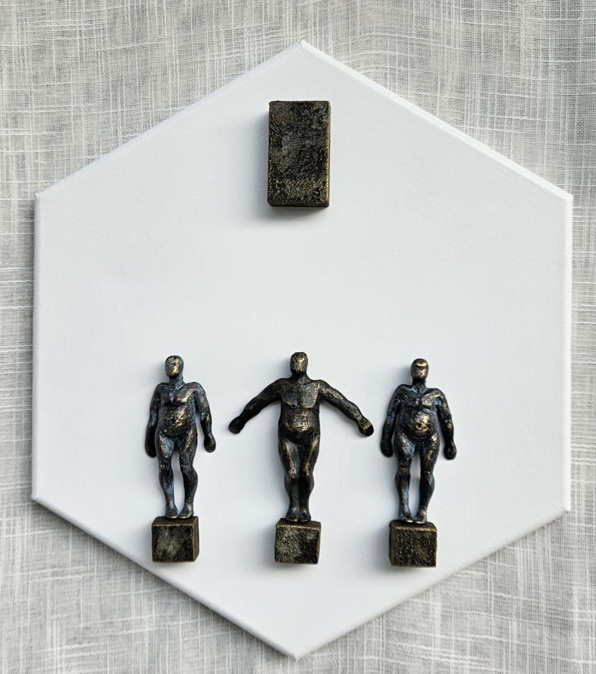 Hexagonal Balance III by Yelitza Diaz |  Artwork Main Image 