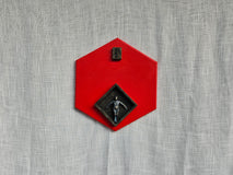 Original art for sale at UGallery.com | Hexagonal Essence I by Yelitza Diaz | $500 | mixed media artwork | 16' h x 14' w | thumbnail 3