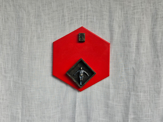 Hexagonal Essence I by Yelitza Diaz |  Context View of Artwork 