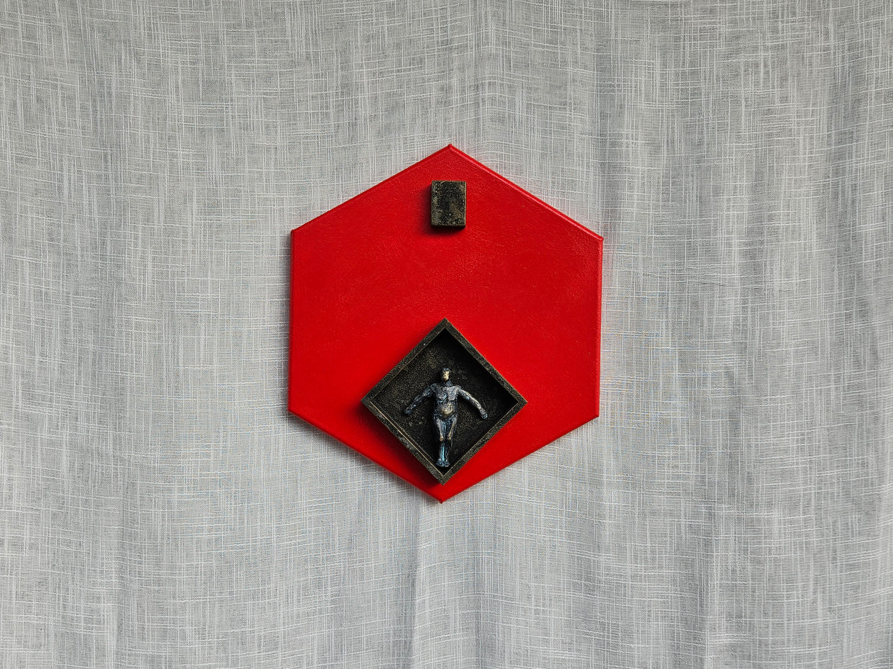 Hexagonal Essence I by Yelitza Diaz |  Context View of Artwork 