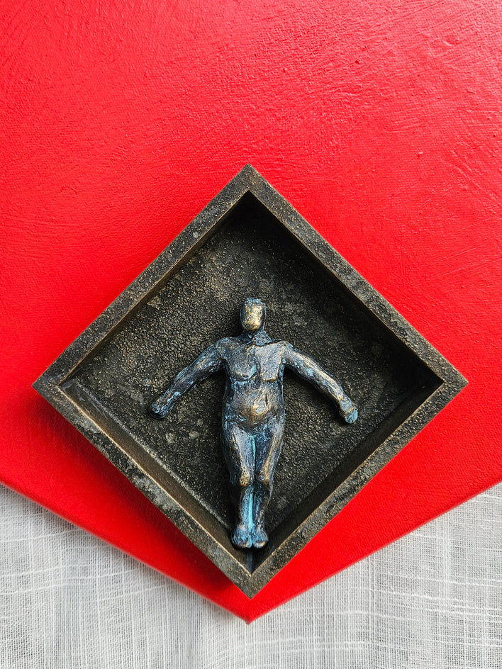 Hexagonal Essence I by Yelitza Diaz |  Closeup View of Artwork 