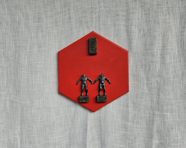 Hexagonal Essence III by Yelitza Diaz |  Context View of Artwork 