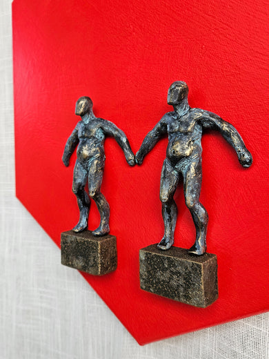 Hexagonal Essence III by Yelitza Diaz |   Closeup View of Artwork 