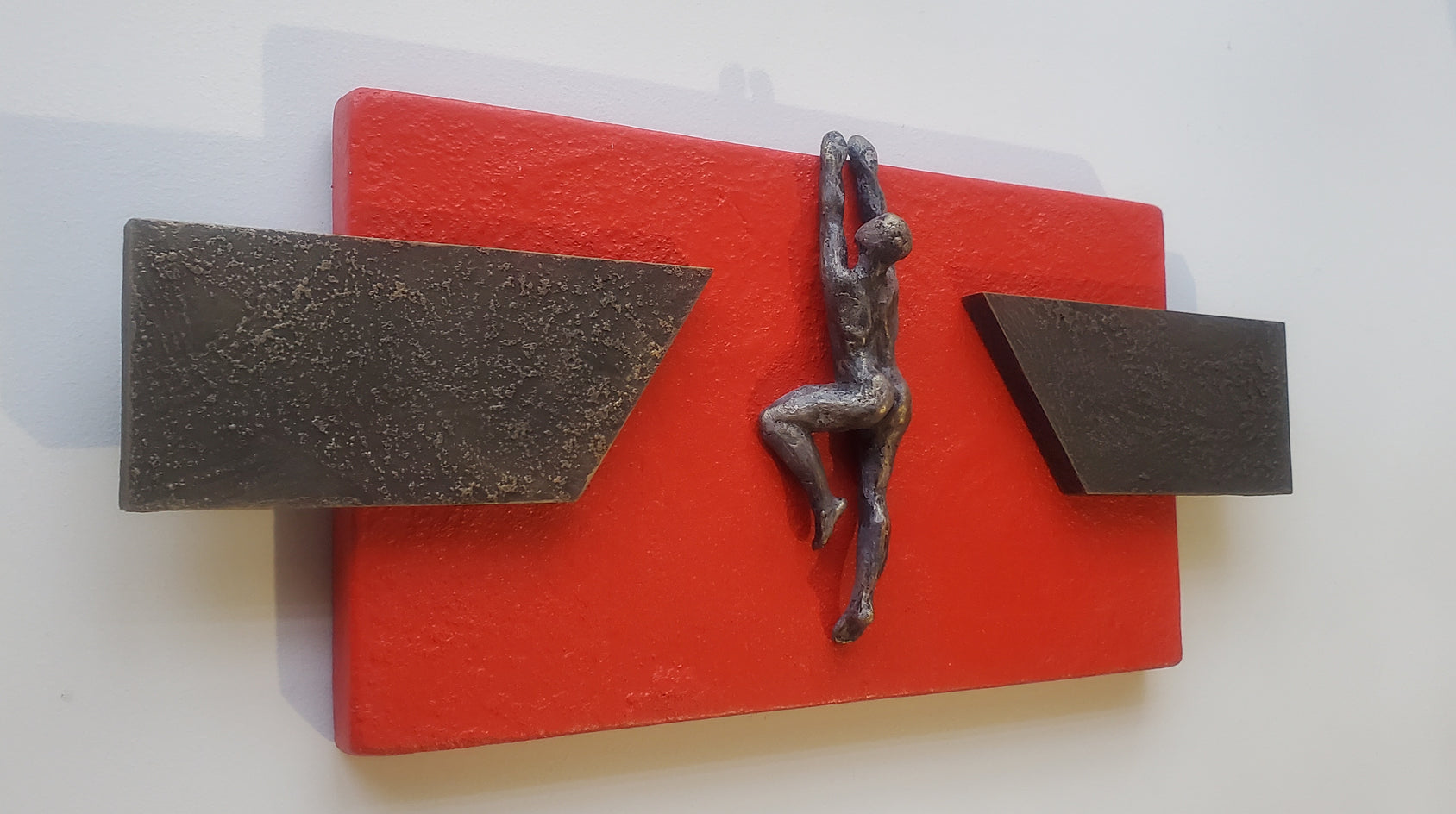 Perseverance by Yelitza Diaz |  Side View of Artwork 