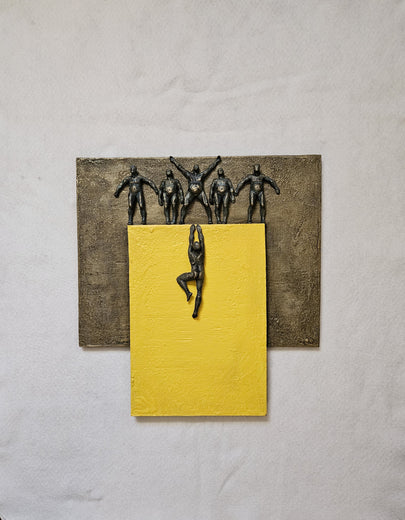 Serie Yellow: Climber by Yelitza Diaz |  Context View of Artwork 