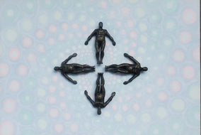 Original art for sale at UGallery.com | Universe-4 by Yelitza Diaz | $2,000 | mixed media artwork | 24' h x 35' w