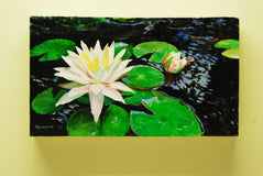 Original art for sale at UGallery.com | Yesterday and Today by Onelio Marrero | $625 | oil painting | 9' h x 16' w | thumbnail 3