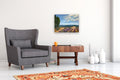 Original art for sale at UGallery.com | Lavender Farm, Provence by Elizabeth Garat | $1,050 | oil painting | 18' h x 24' w | thumbnail 5
