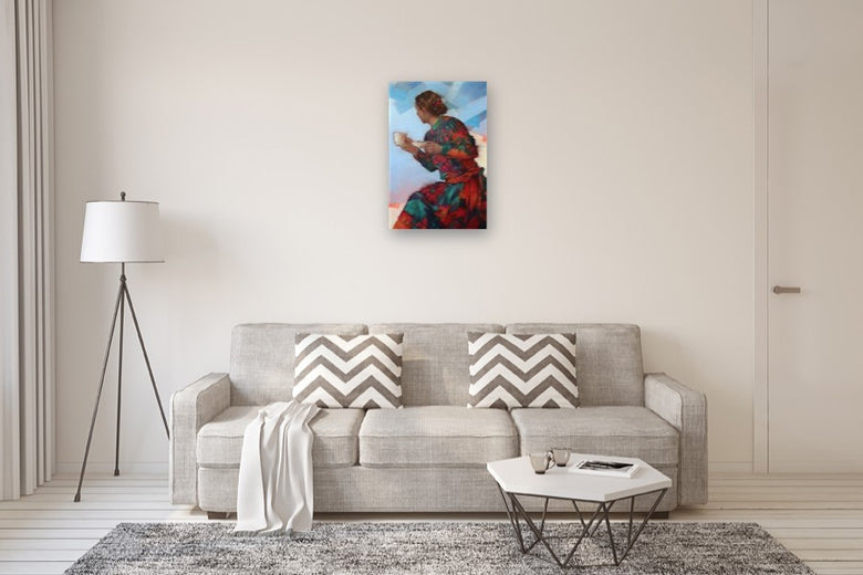 Afternoon Tea by Nicholas Robertson |  In Room View of Artwork 