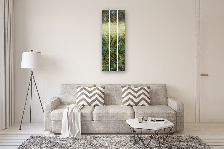 The Forest Light by Karen Hansen |  In Room View of Artwork 