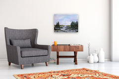 Original art for sale at UGallery.com | Wilderness Mood by Posey Gaines | $800 | watercolor painting | 18' h x 24' w | thumbnail 5