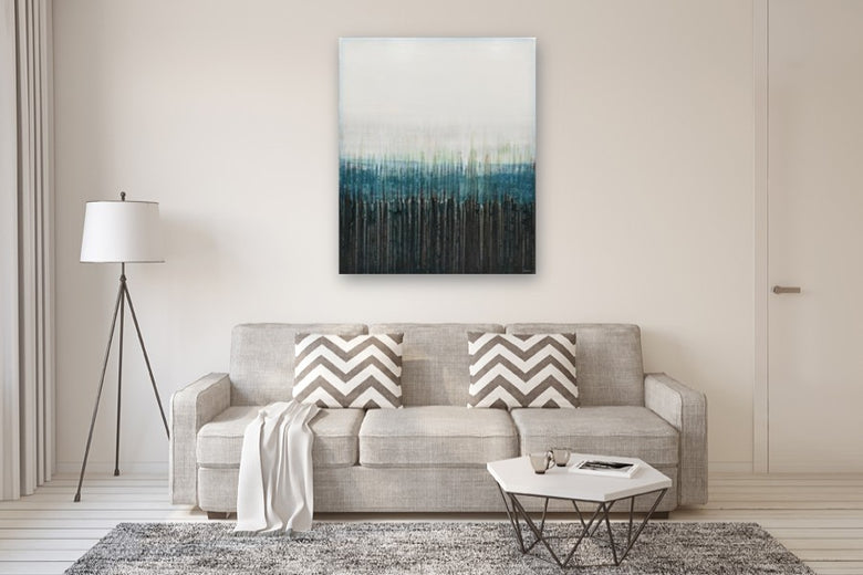 Morning Kiss by Lisa Carney |  In Room View of Artwork 