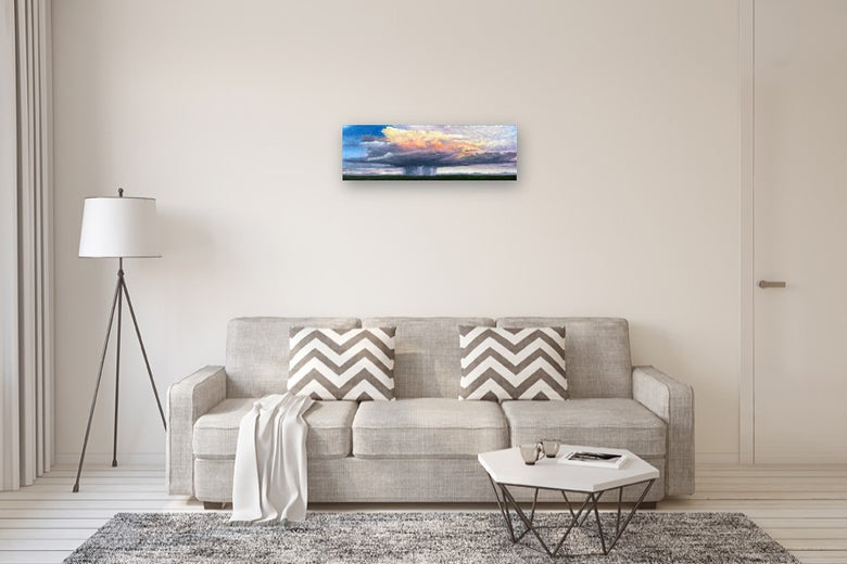 Sunset Monsoon by Candice Eisenfeld |  In Room View of Artwork 
