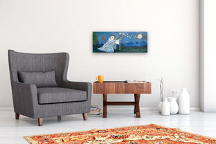 The King of Midnight by Andrea Doss |  In Room View of Artwork 