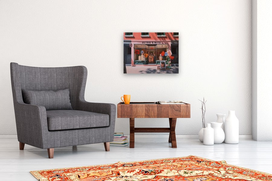 Poppies by Nick Savides |  In Room View of Artwork 