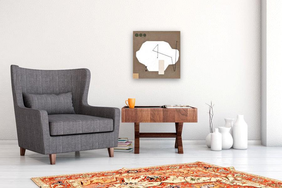 Sky by Sally Morris Clark |  In Room View of Artwork 