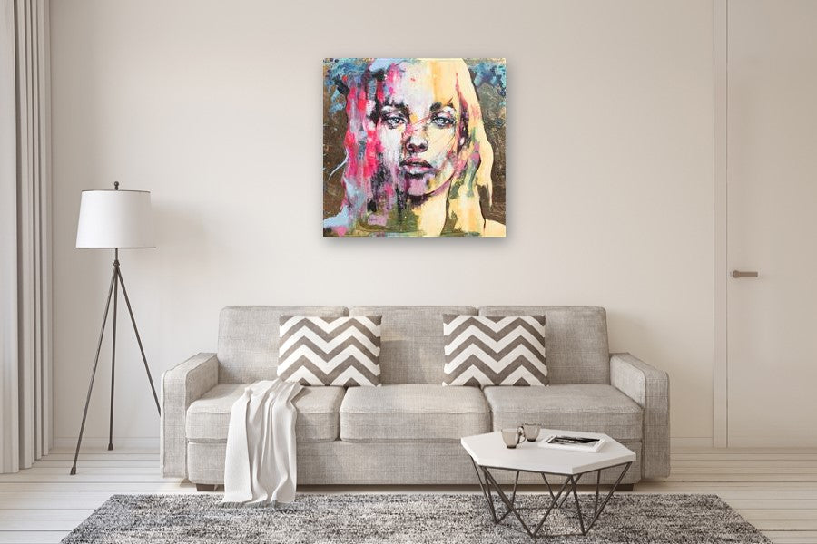 Negli Occhi il Cielo by Paola Ruggiero |  Closeup View of Artwork 