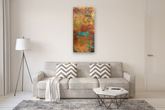 Original art for sale at UGallery.com | Dream by Maya Henaff | $2,800 | acrylic painting | 48' h x 24' w | thumbnail 5