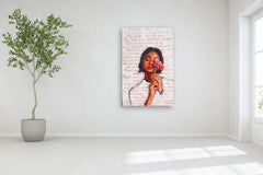 Original art for sale at UGallery.com | Across the Universe by Nava Lundy | $5,800 | acrylic painting | 60' h x 40' w | thumbnail 5