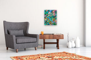 Petal Vortex by Natalie George |  In Room View of Artwork 