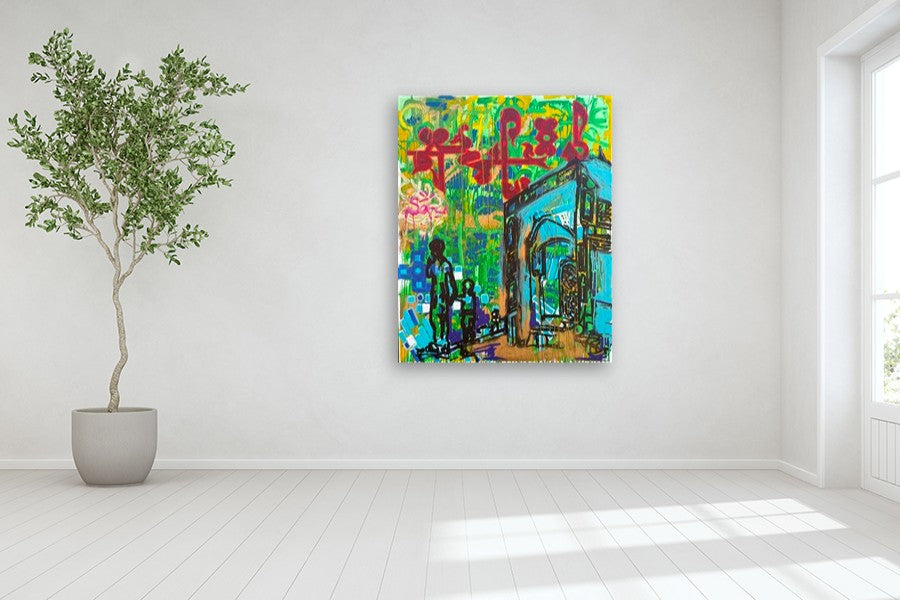 Where Time Remembers by Rodion Gilmitdinov |  In Room View of Artwork 