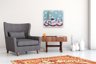 A Very Fancy Tea Party by Andrea Doss |  In Room View of Artwork 