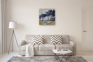 Coastal Trail Trees by James Hartman |  In Room View of Artwork 