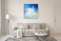 Original art for sale at UGallery.com | Touch & Go by Karen Hansen | $3,600 | acrylic painting | 40' h x 40' w | thumbnail 5
