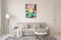 Original art for sale at UGallery.com | Take Flight by Linda Shaffer | $1,575 | mixed media artwork | 40' h x 30' w | thumbnail 5