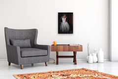 Original art for sale at UGallery.com | Clemence in Shadow by John Kelly | $2,300 | oil painting | 21.5' h x 15' w | thumbnail 5