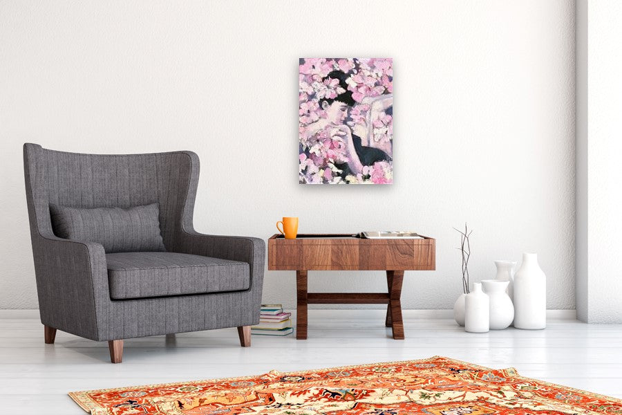 In Softness by Mary Pratt |  In Room View of Artwork 