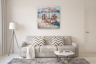Just the Two of Us by Nava Lundy |  In Room View of Artwork 