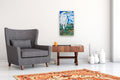 Original art for sale at UGallery.com | Lurking in the Waters by Kat Silver | $1,000 | oil painting | 24' h x 14' w | thumbnail 5