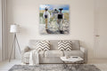 Original art for sale at UGallery.com | Path to Enlightenment by Mary Pratt | $4,375 | oil painting | 48' h x 48' w | thumbnail 5