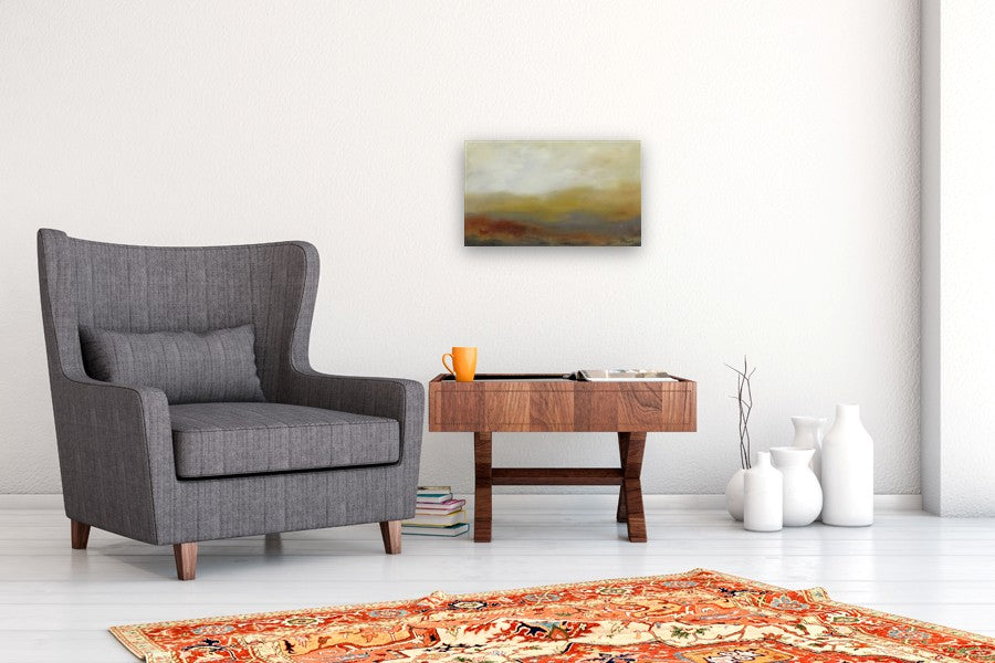 Warm Days by Jenn Williamson |  In Room View of Artwork 