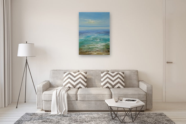 Splash by George Peebles |  In Room View of Artwork 