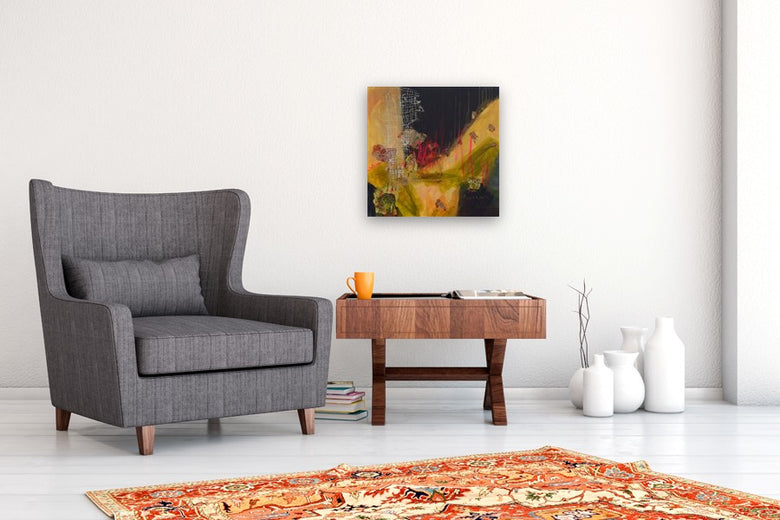 The Spots Remain by Linda McCord |  In Room View of Artwork 