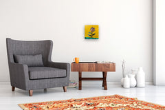 Original art for sale at UGallery.com | Iris by John Gardner | $250 | mixed media artwork | 10' h x 10' w | thumbnail 5