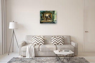 Examining El Jaleo by Onelio Marrero |  In Room View of Artwork 
