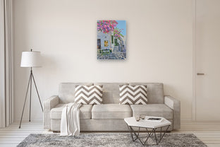 Somewhere in Greece by Gulshaba Abbasova |  In Room View of Artwork 