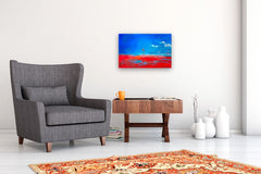 Original art for sale at UGallery.com | The Wednesday After Labor Day by Keith Thomson | $2,300 | oil painting | 16' h x 24' w | thumbnail 5