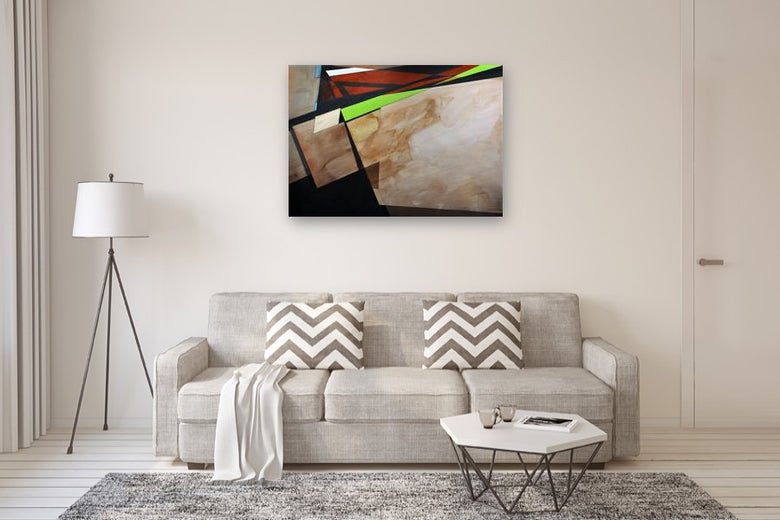 Abstract Landscape #1 by Paul Kirley |  In Room View of Artwork 