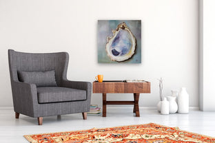 Gulf Oyster Shell by Kristine Kainer |  In Room View of Artwork 