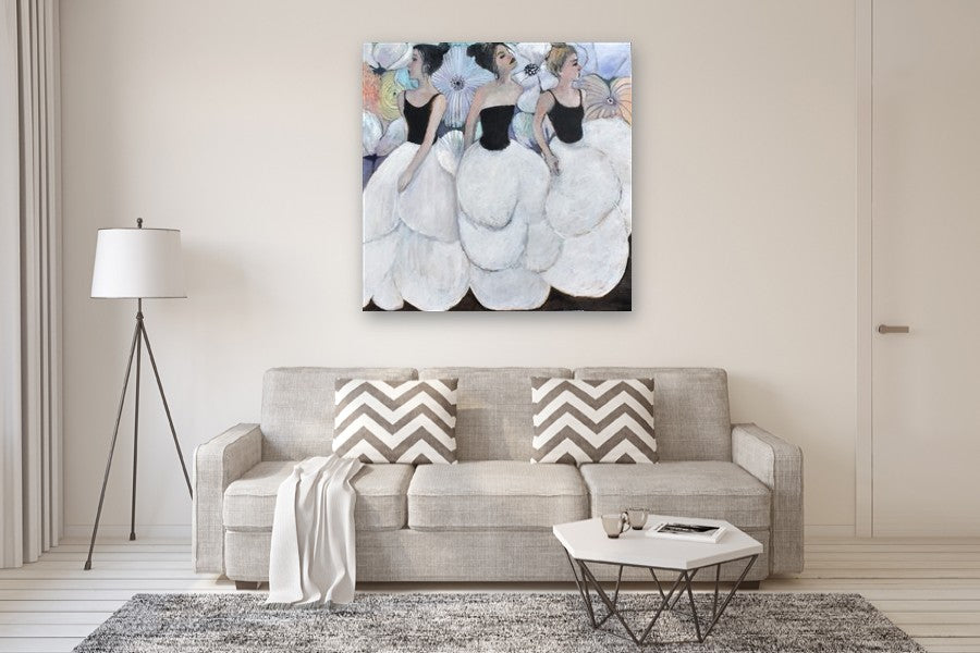 Shared Silence by Mary Pratt |  In Room View of Artwork 