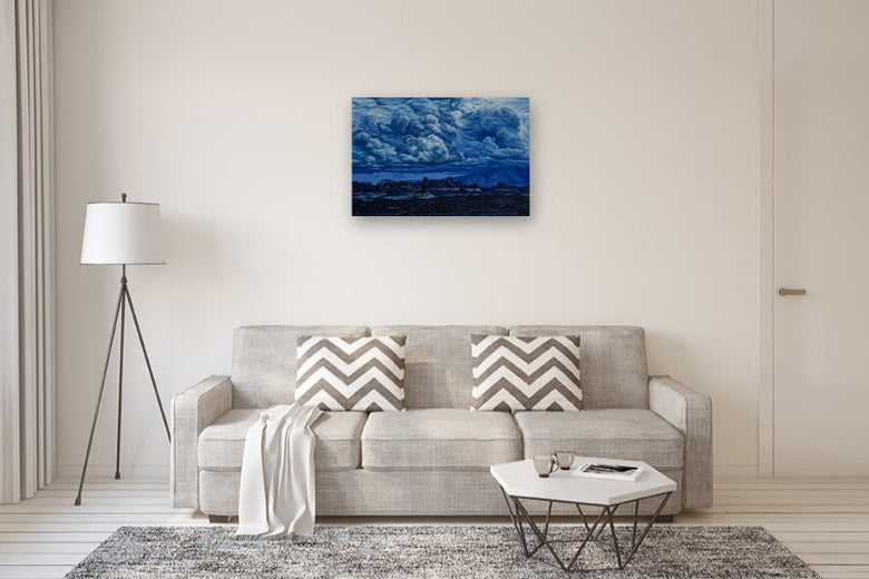 Western Dreams by Olena Nabilsky |  In Room View of Artwork 
