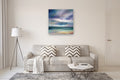 Original art for sale at UGallery.com | Seaside Moods by Nancy Hughes Miller | $2,200 | oil painting | 36' h x 36' w | thumbnail 5