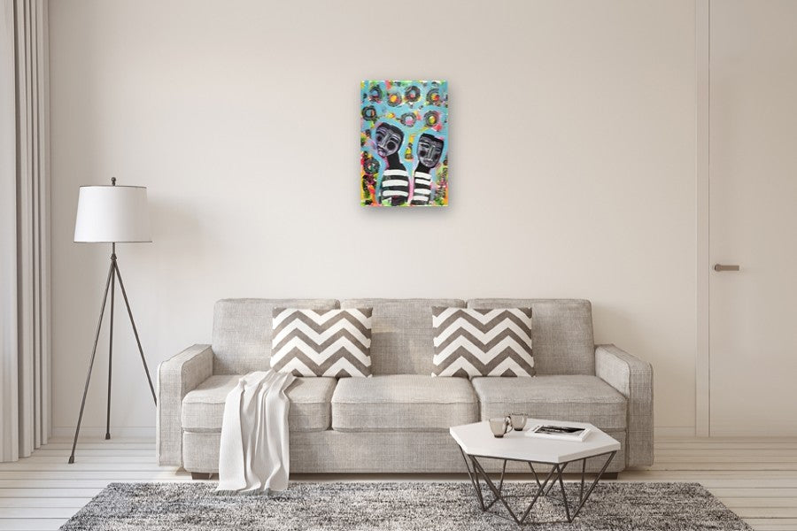 Dreamless Sleep by Sara Rodighiero |  In Room View of Artwork 