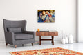 Original art for sale at UGallery.com | Whisperers by Onelio Marrero | $1,150 | oil painting | 18' h x 24' w | thumbnail 5
