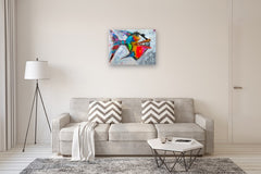Original art for sale at UGallery.com | Dream Chaser by Allen Wittert | $1,350 | acrylic painting | 24' h x 31.5' w | thumbnail 5