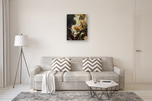 Monarch in the Garden by Wynston Edun |  In Room View of Artwork 